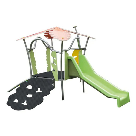 Structure jeu pour enfants toboggan