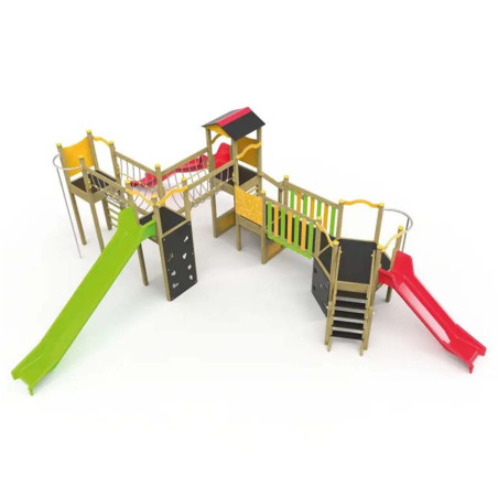 grande structure multi-jeux pour enfants