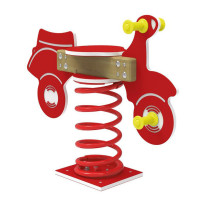 jeu sur ressort scooter
