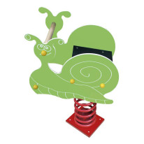 Jeu sur ressort escargot