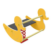 Jeu sur ressort canard