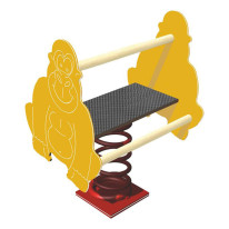 Jeu sur ressort gorille