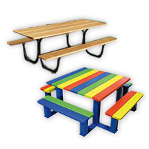 Tables de pique-nique | Mobilier urbain extérieur | Direct Signalétique