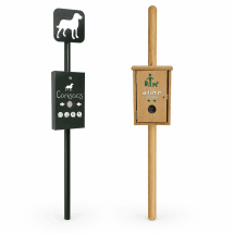 Bornes de propreté canine collectivités | Direct Signalétique