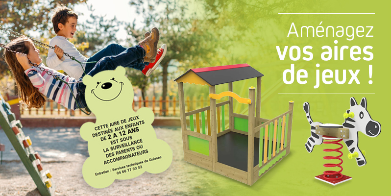 Nouvelle gamme aires de jeux !